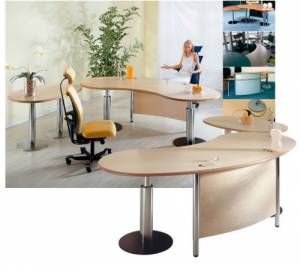 Schreibtische - infinity design c-style - Eleganz und Komfort mit der S-Klasse der infinitydesign Schreibtische