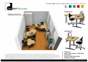 Planung für Ergonomiestudio Muckenthaler - Kunde: wfbm Freising - Förderstätte Kleinbachern