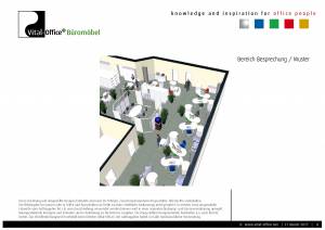 Büroplanung | Einrichtungskonzept für 28 Mitarbeiter