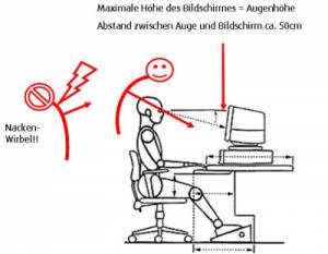 Die Hauptaufgabe der Arbeitswissenschaft Ergonomie ist es Belastungen zu vermeiden und die Arbeitsumgebung den Bedürfnissen des Einzelnen anzupassen.