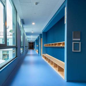 Eurocampus Lycee Francais - acoustic optimized school