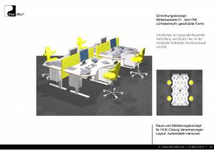 Büroplanung | Raum und Möblierungskonzept für HUK Coburg