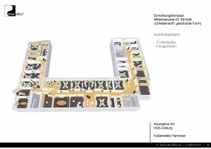 Büroplanung | Raum und Möblierungskonzept für HUK Coburg