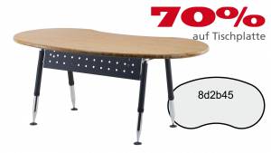 Verkauft: Schreibtisch 8d2b45 in ***40mm Bambus Massivholz 1910x1005x40mm