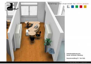 Büroplanung für die Gemeinde Collenberg