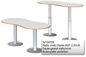 Schreibtische - infinity design c-style - Schreibtische mit Sichtschutz